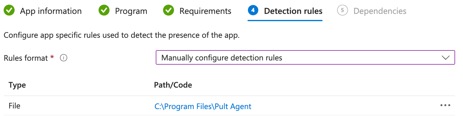 File-based detection rule for pult-agent.exe